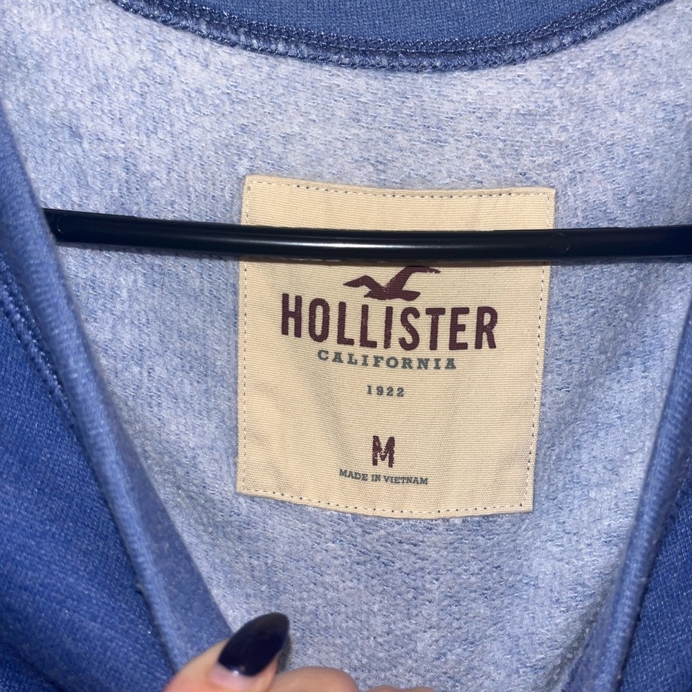 Hollister Blue Ombre Sweatshirt - Picture 3 of 4